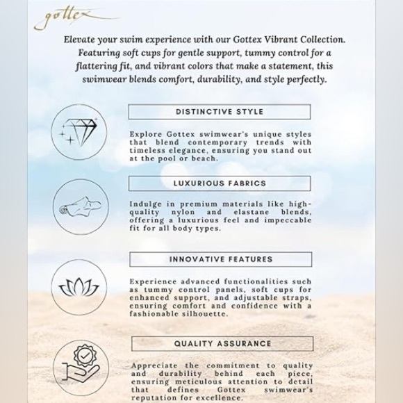 Profile By Gottex Women's Standard Holi Surplice 1 Piece Bathing Suit,Multicolor - Picture 4 of 10